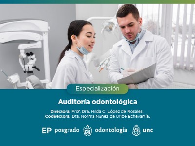 Carrera de Especialización Auditoría Odontológica