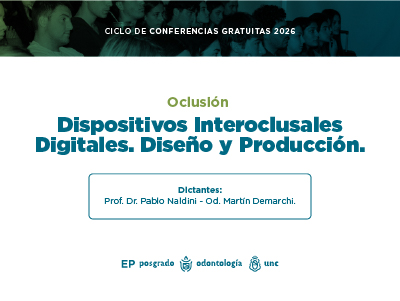Dispositivos Interoclusales Digitales.  Diseño y Producción.2026.