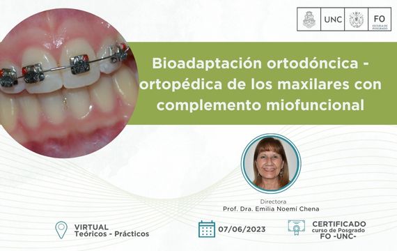 Bioadaptación ortodóncica- ortopédica   de los maxilares con complemento miofuncional.2023.
