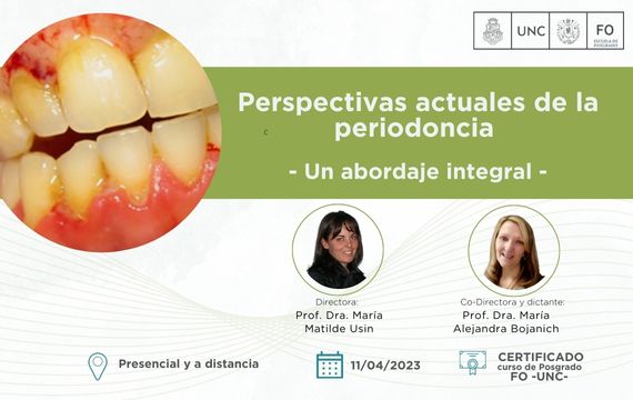  Perspectivas actuales de la periodoncia: un abordaje integral. 2023.