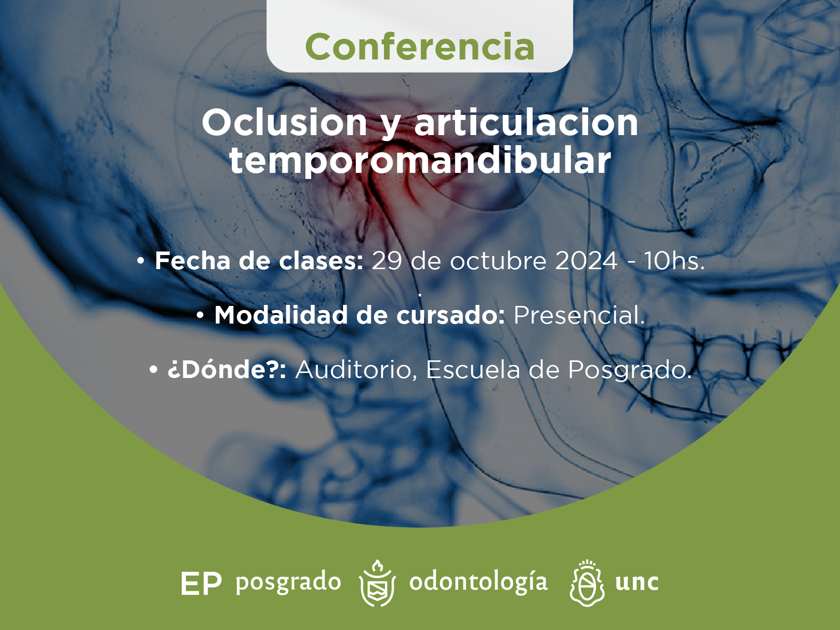 Oclusión y articulación temporomandibular.