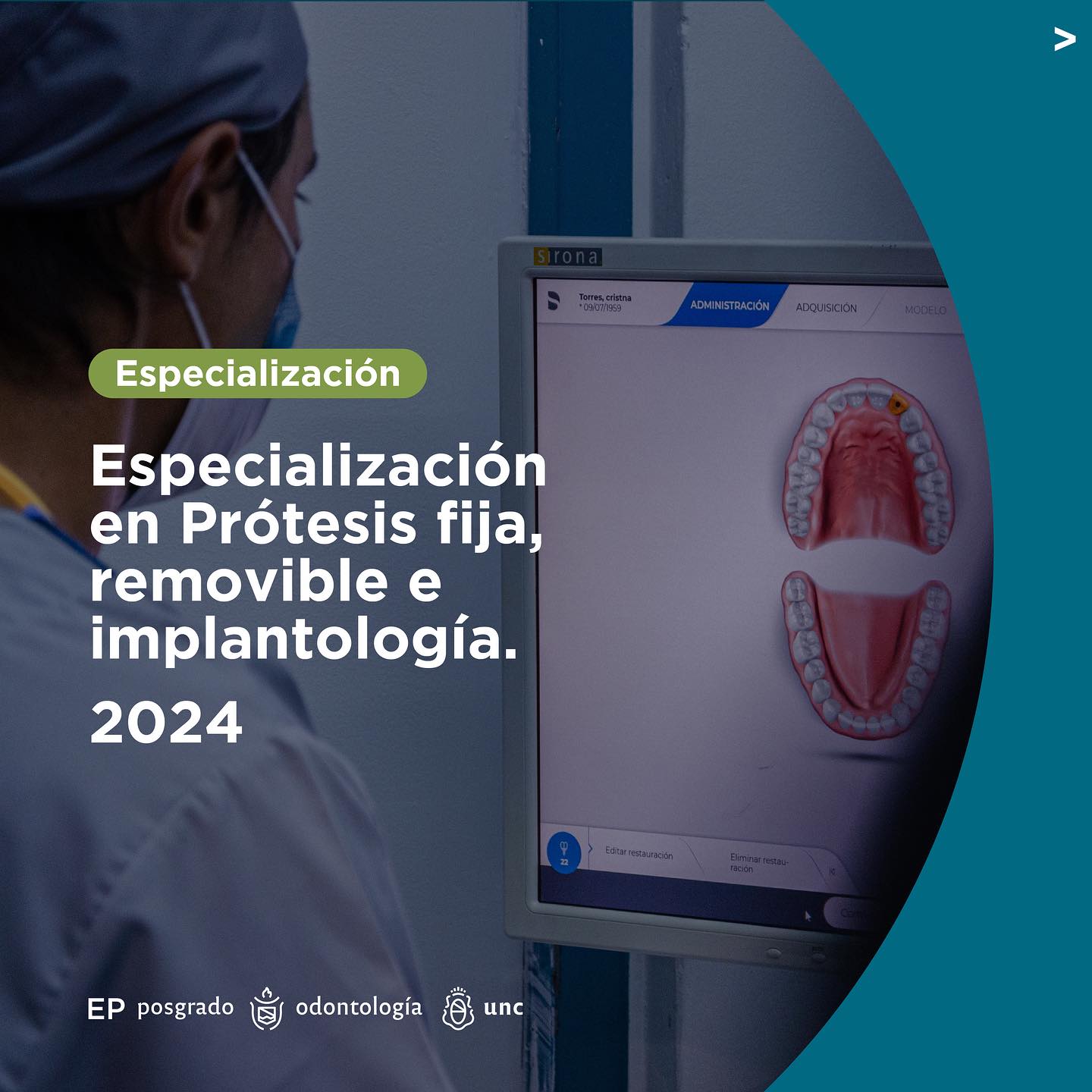 Especialización en Prótesis Fija, Removible e Implantología