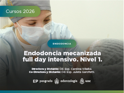 Endodoncia Mecanizada Full Day Intensivo. Nivel 1. 2026.