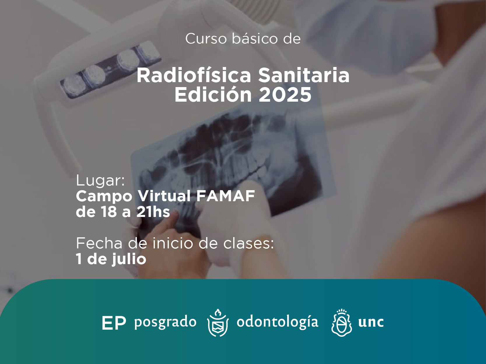  Curso Básico de Radiofísica Sanitaria.